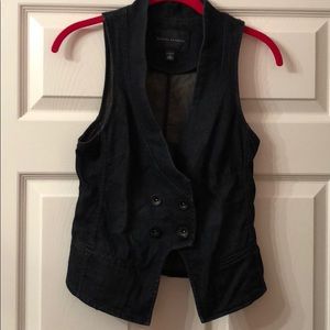 Dark Denim Vest